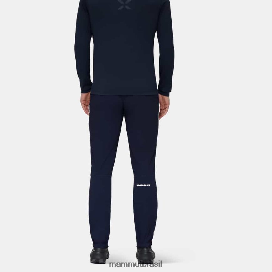 calça eiger speed so híbrida homens TZF08F121 Mammut roupas noite