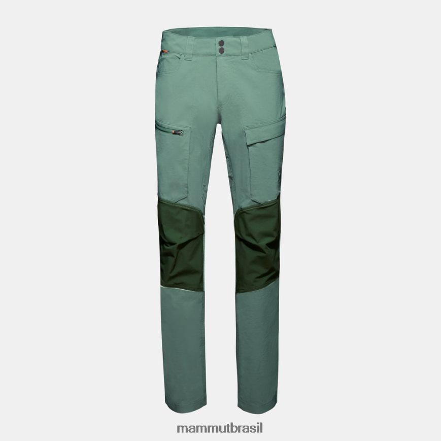 calça híbrida zinal homens TZF08F971 Mammut roupas madeiras de jade escuras