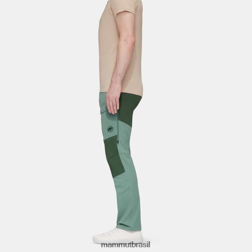 calça híbrida zinal homens TZF08F971 Mammut roupas madeiras de jade escuras