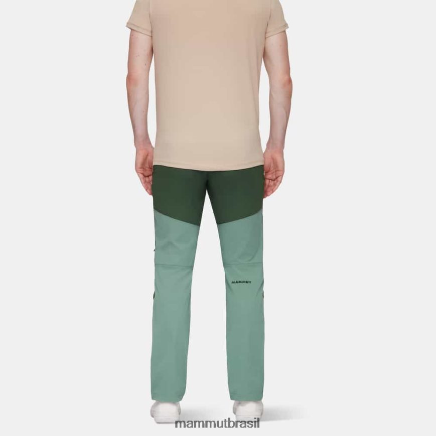 calça híbrida zinal homens TZF08F971 Mammut roupas madeiras de jade escuras
