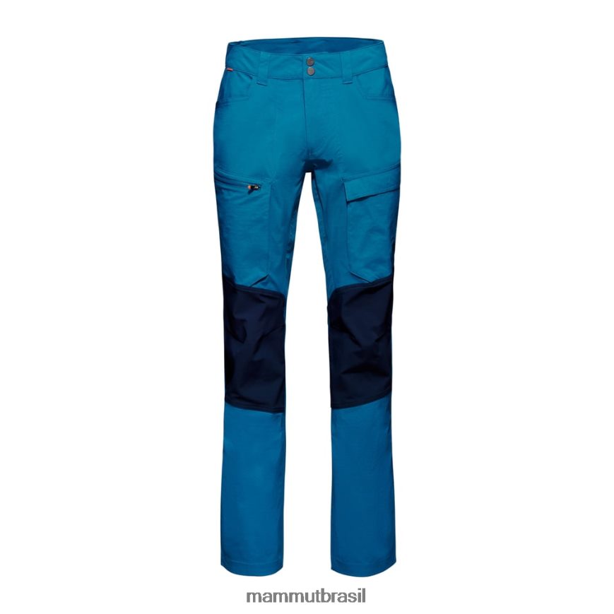 calça híbrida zinal homens TZF08F972 Mammut roupas gelo marinho profundo