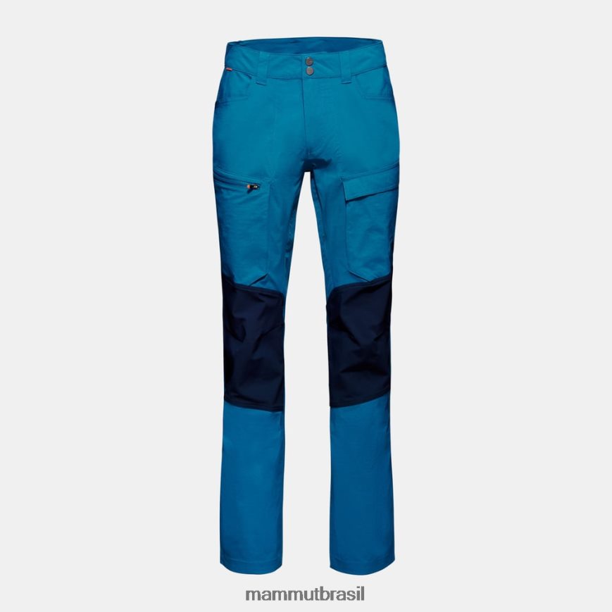 calça híbrida zinal homens TZF08F972 Mammut roupas gelo marinho profundo