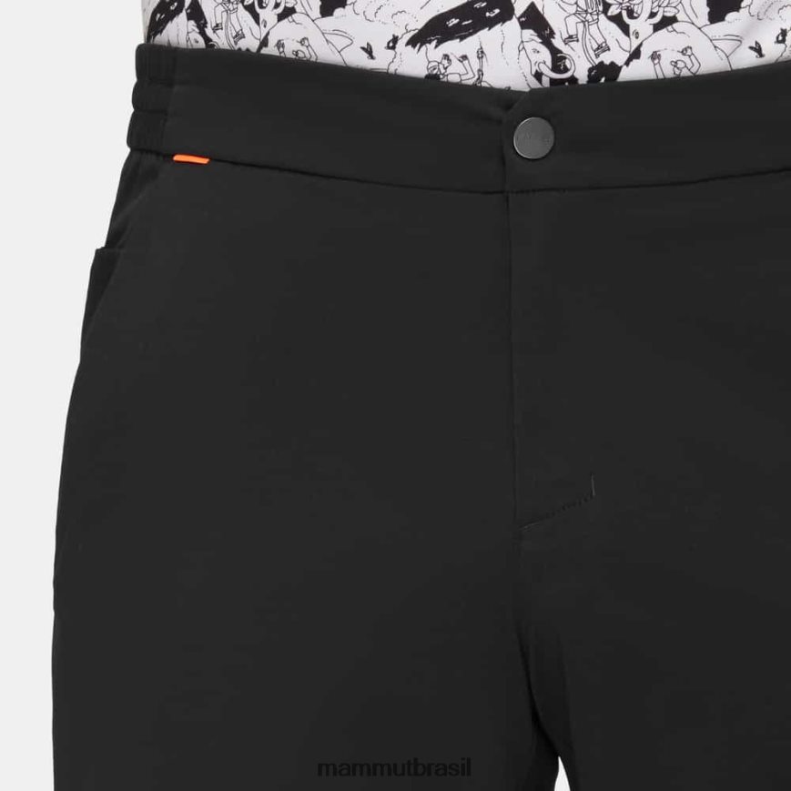 calça leve massone homens TZF08F128 Mammut roupas preto