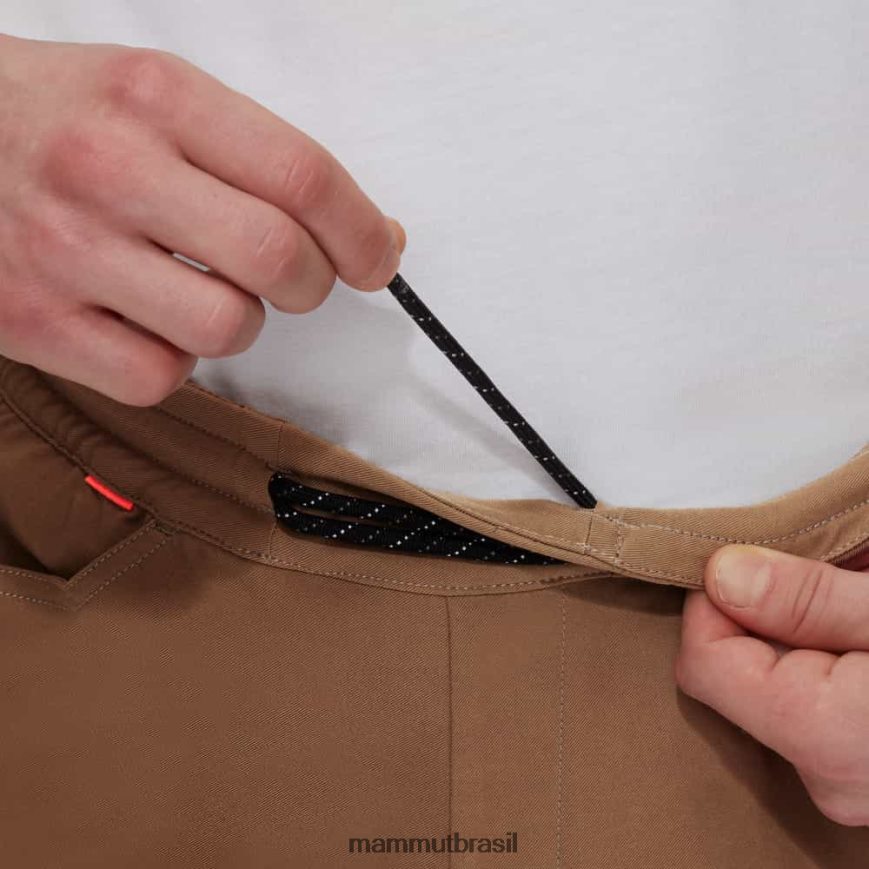 calça massone homens TZF08F95 Mammut roupas areia escura