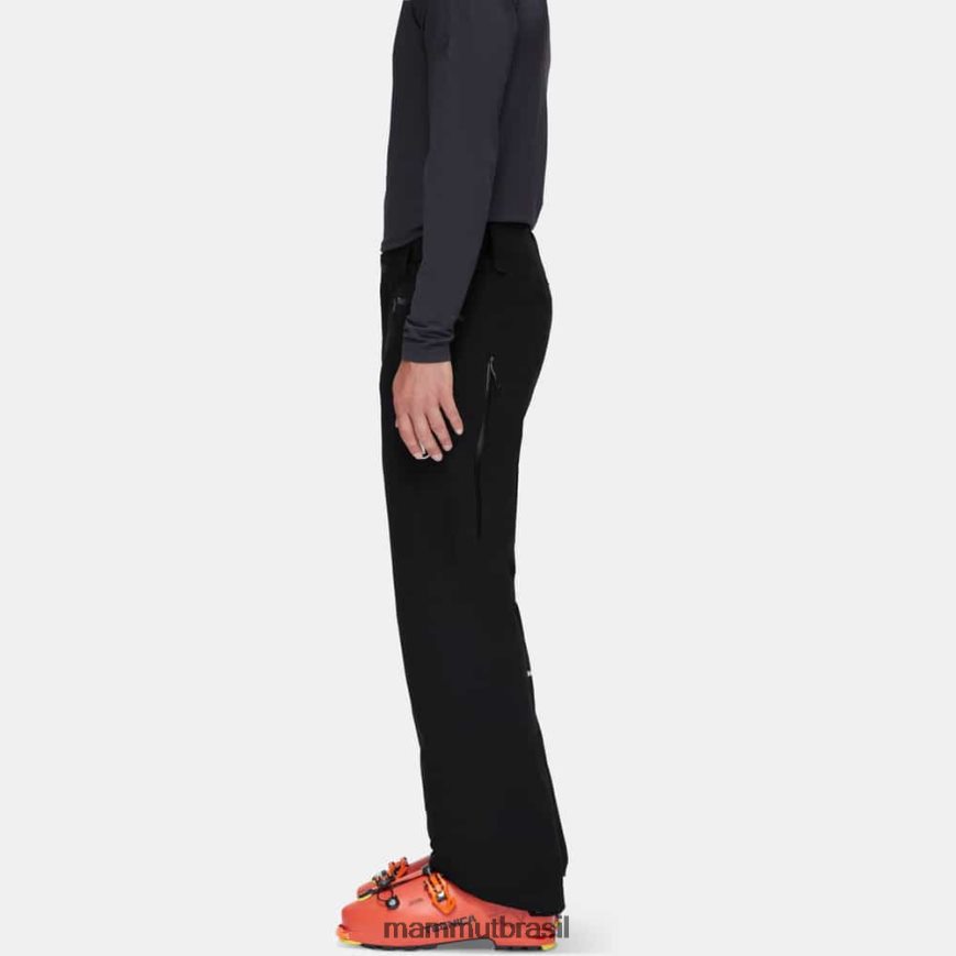 calça térmica stoney hs homens TZF08F1071 Mammut roupas Preto branco