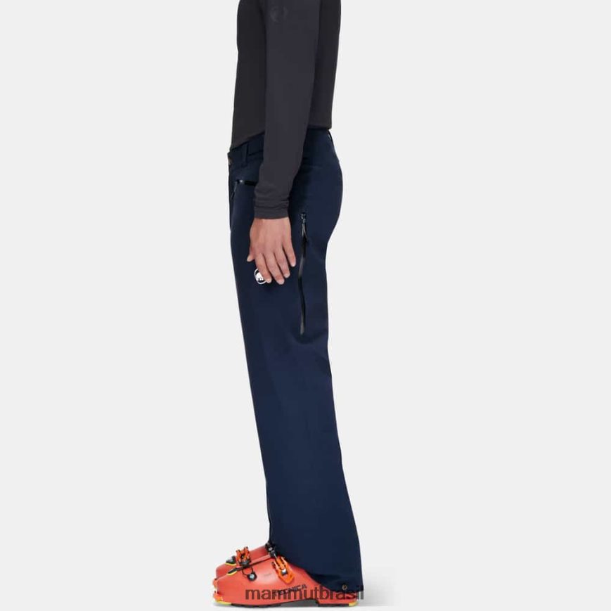 calça térmica stoney hs homens TZF08F234 Mammut roupas branco marinho