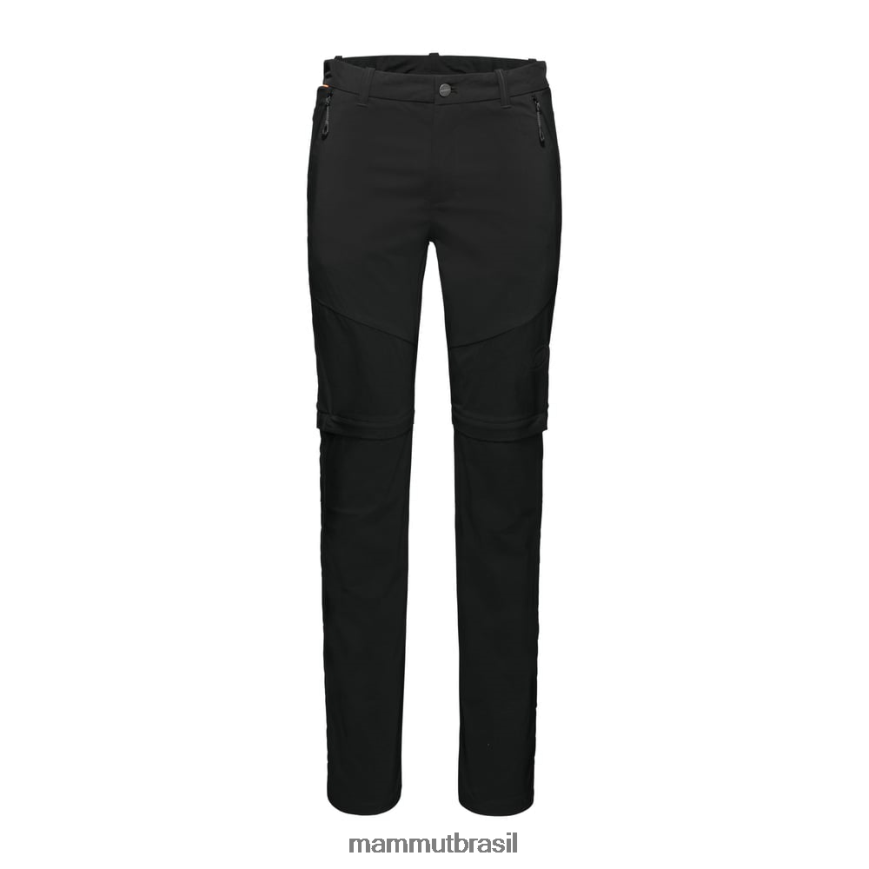 calças de caminhada homens TZF08F266 Mammut roupas preto