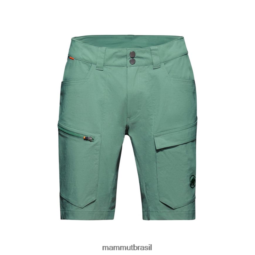 short hibrido zinal homens TZF08F779 Mammut roupas madeiras de jade escuras