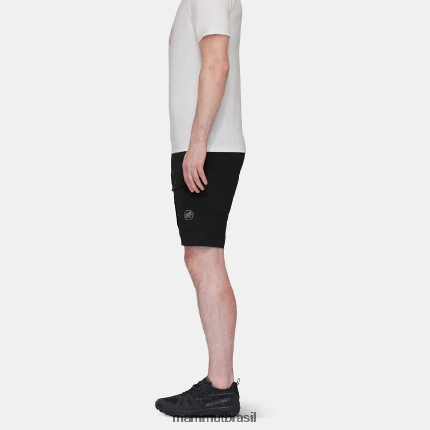 short hibrido zinal homens TZF08F93 Mammut roupas preto