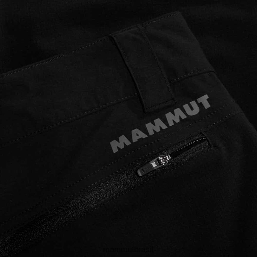 short hibrido zinal homens TZF08F93 Mammut roupas preto