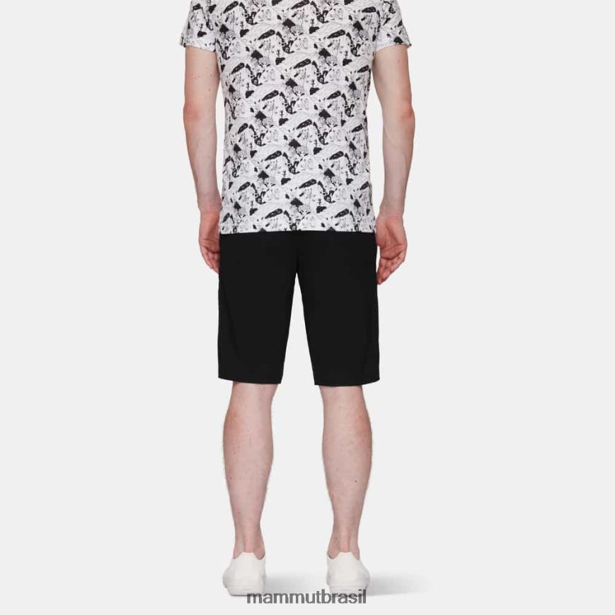 shorts claros massone homens TZF08F101 Mammut roupas preto