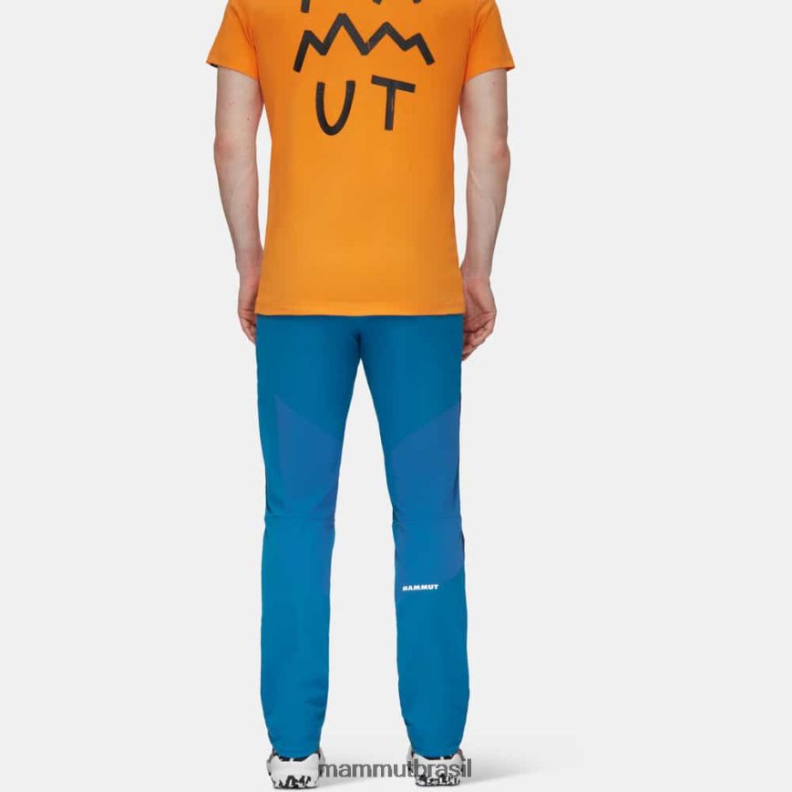 taiss so pants homens TZF08F1016 Mammut roupas gelo marinho profundo