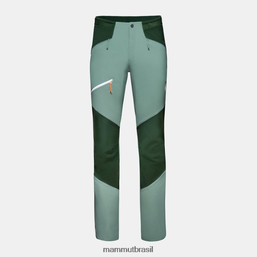 taiss so pants homens TZF08F207 Mammut roupas madeiras de jade escuras