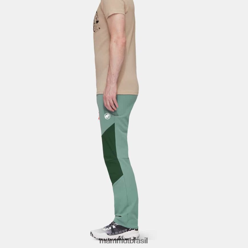 taiss so pants homens TZF08F207 Mammut roupas madeiras de jade escuras