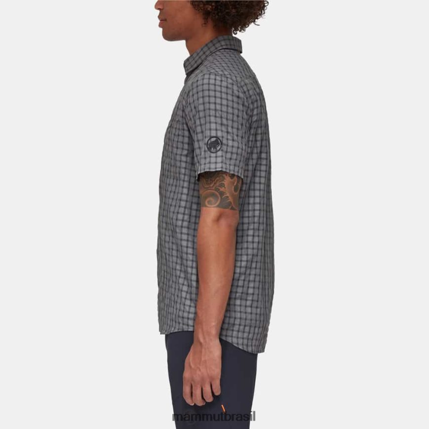 camisa Lenni homens TZF08F162 Mammut roupas fantasma de titânio