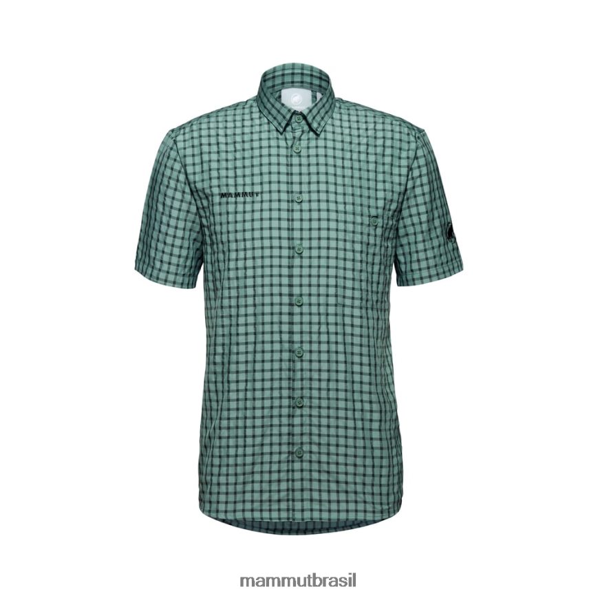 camisa Lenni homens TZF08F920 Mammut roupas madeiras de jade escuras