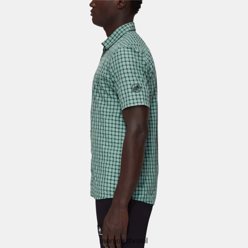 camisa Lenni homens TZF08F920 Mammut roupas madeiras de jade escuras