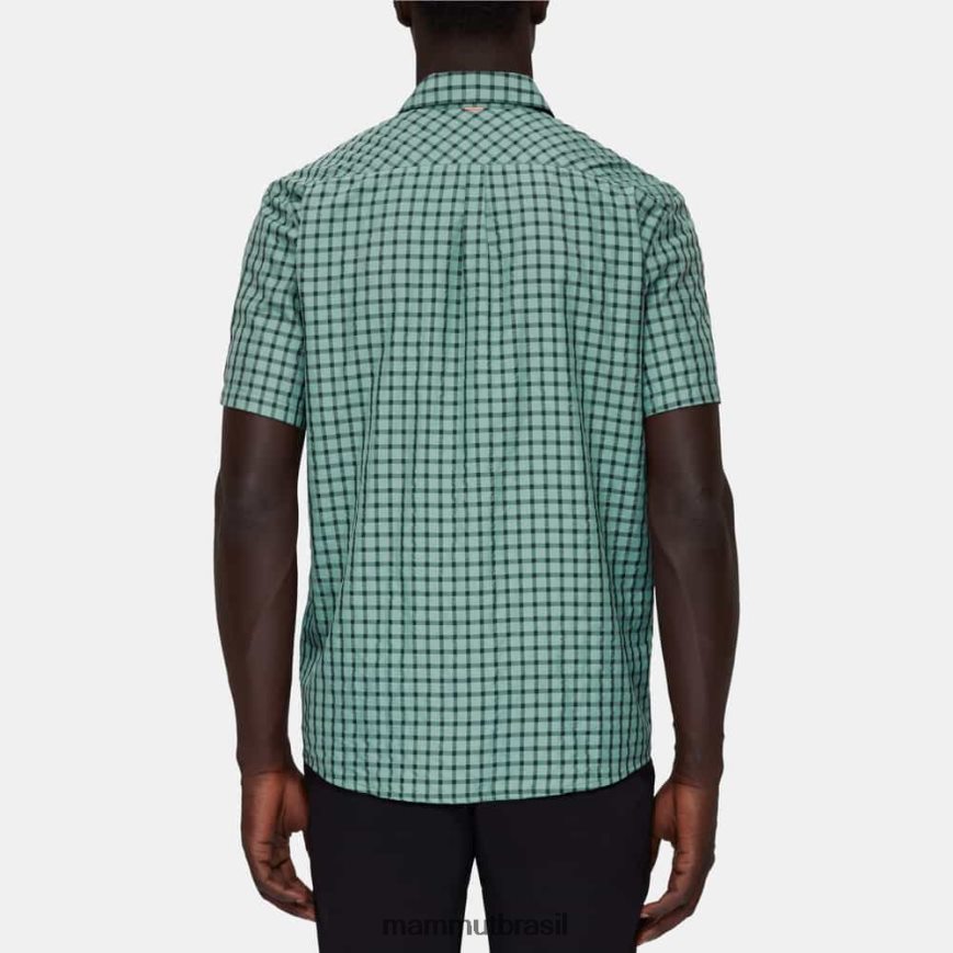 camisa Lenni homens TZF08F920 Mammut roupas madeiras de jade escuras