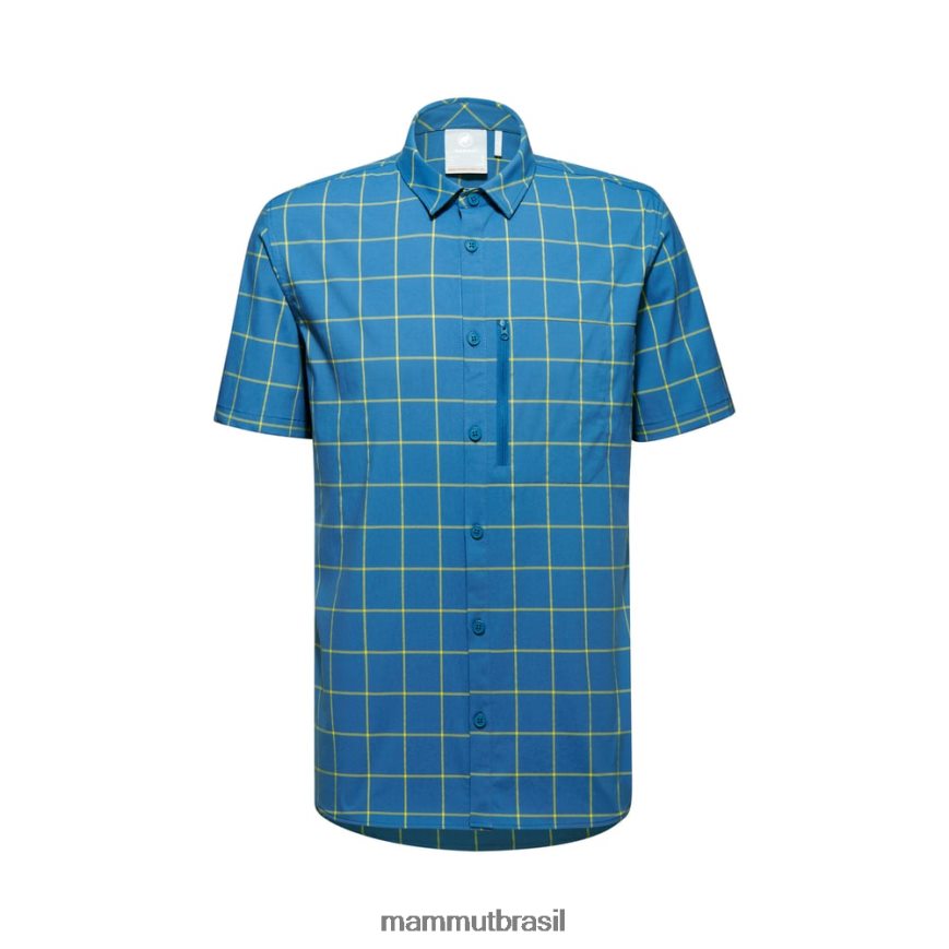 camisa de montanha homens TZF08F949 Mammut roupas deep ice-highlime