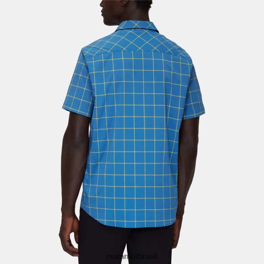 camisa de montanha homens TZF08F949 Mammut roupas deep ice-highlime