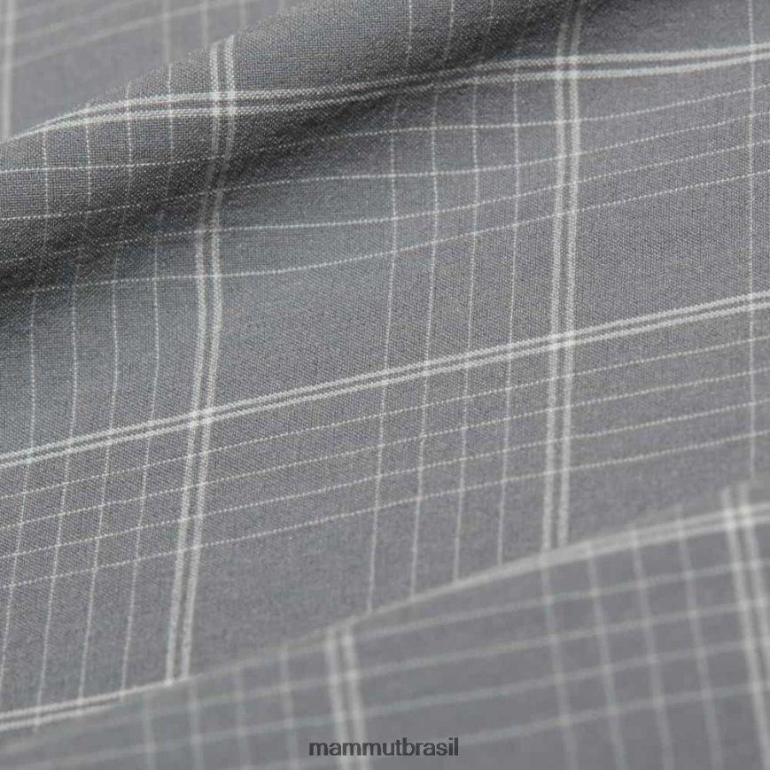 camisa de trilha trovat homens TZF08F1030 Mammut roupas titânio