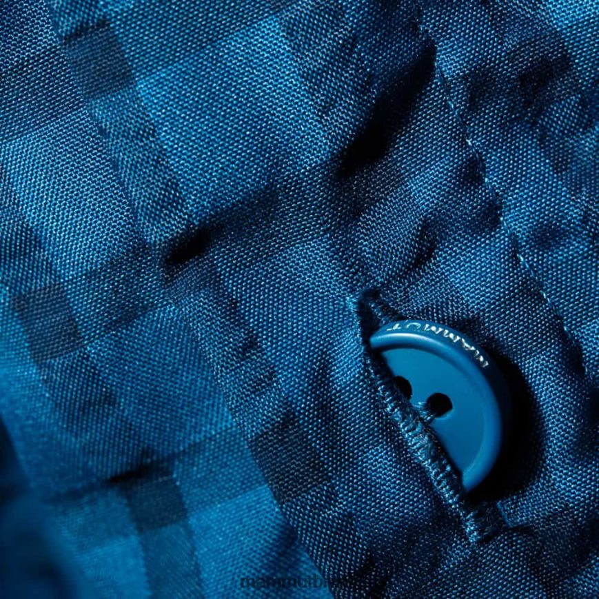 camisa manga longa lenni homens TZF08F916 Mammut roupas gelo marinho profundo