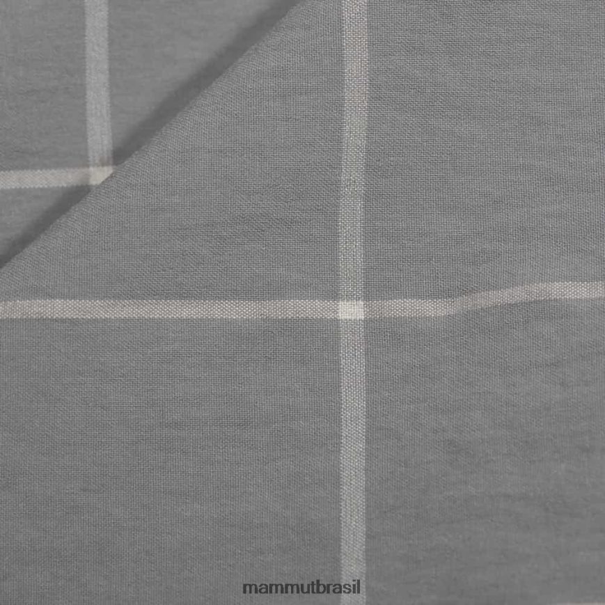 camisa manga longa montanha homens TZF08F211 Mammut roupas granito-titânio