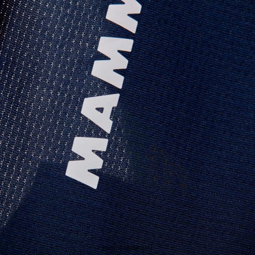 camiseta aenergy fl com meio zíper homens TZF08F853 Mammut roupas marinho