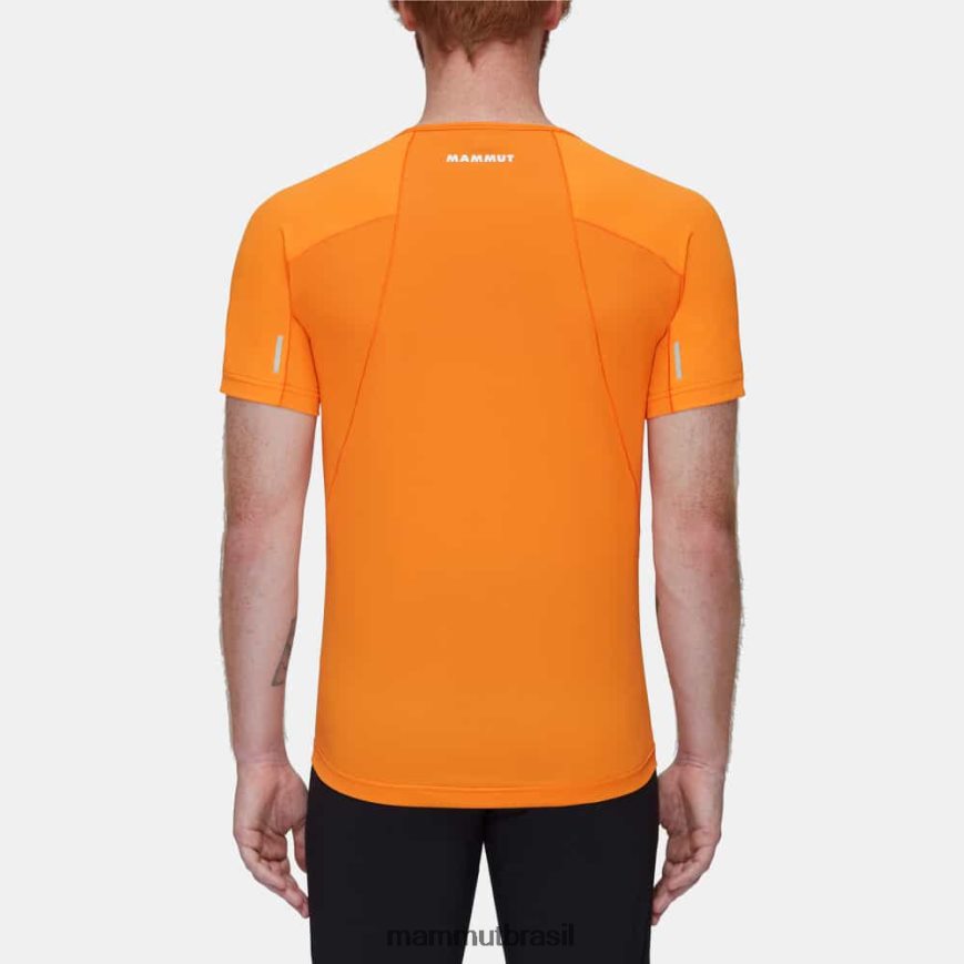 camiseta aenergy fl homens TZF08F864 Mammut roupas tangerina-tangerina escura