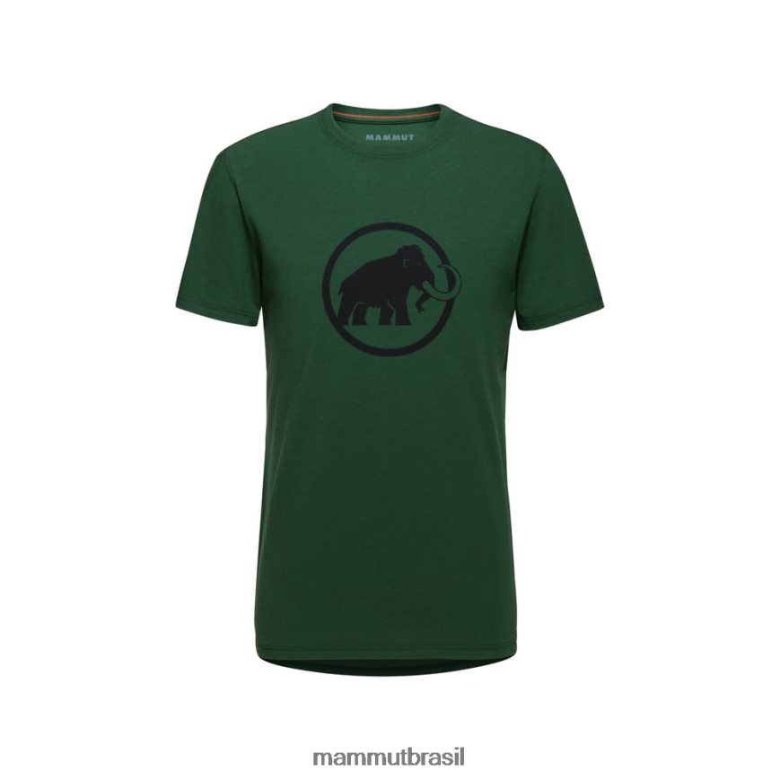 camiseta clássica homens TZF08F1130 Mammut roupas bosques