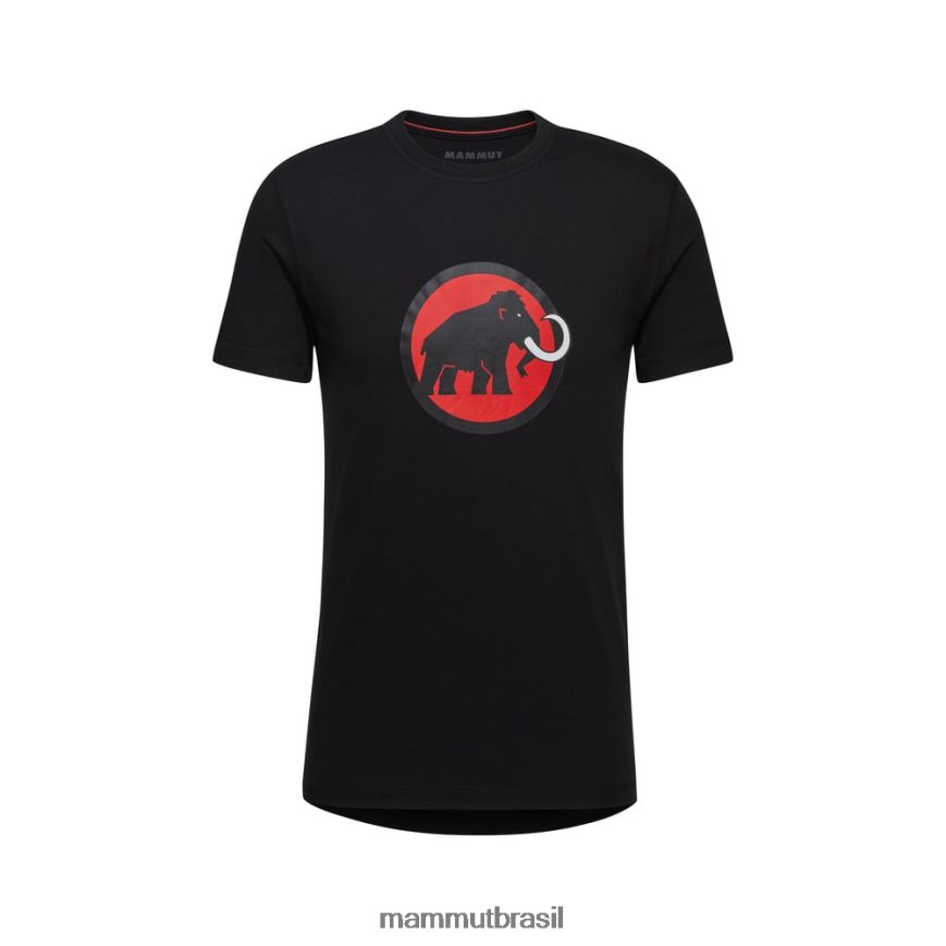 camiseta core clássica homens TZF08F153 Mammut roupas preto