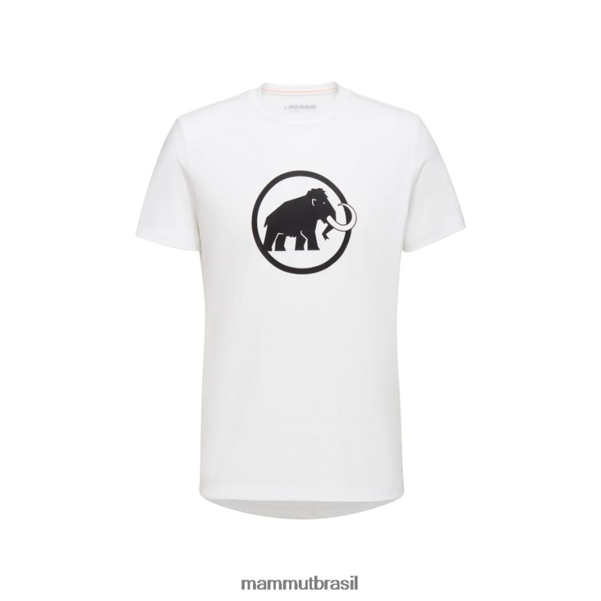 camiseta core clássica homens TZF08F895 Mammut roupas branco