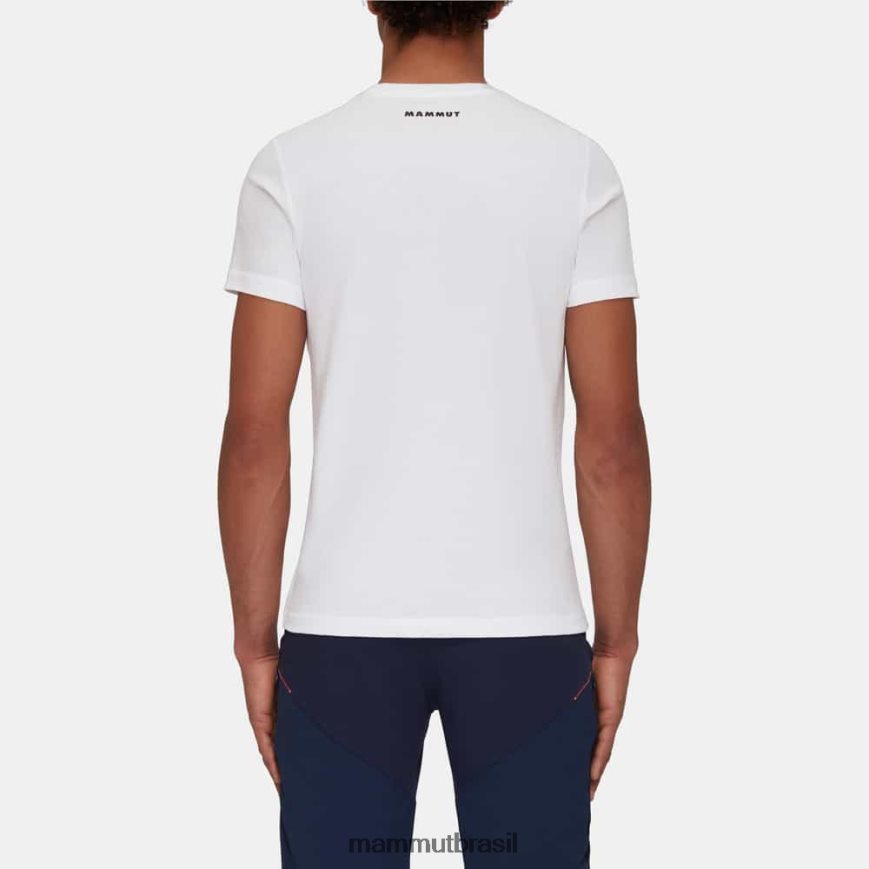 camiseta core clássica homens TZF08F895 Mammut roupas branco