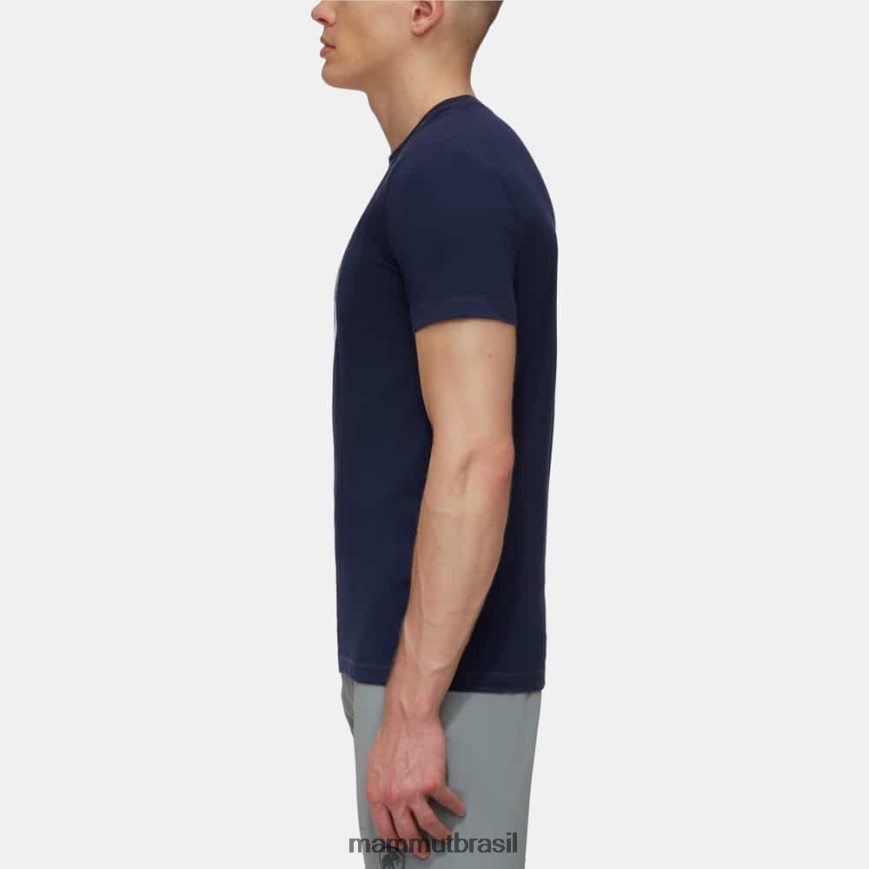 camiseta core clássica homens TZF08F896 Mammut roupas marinho