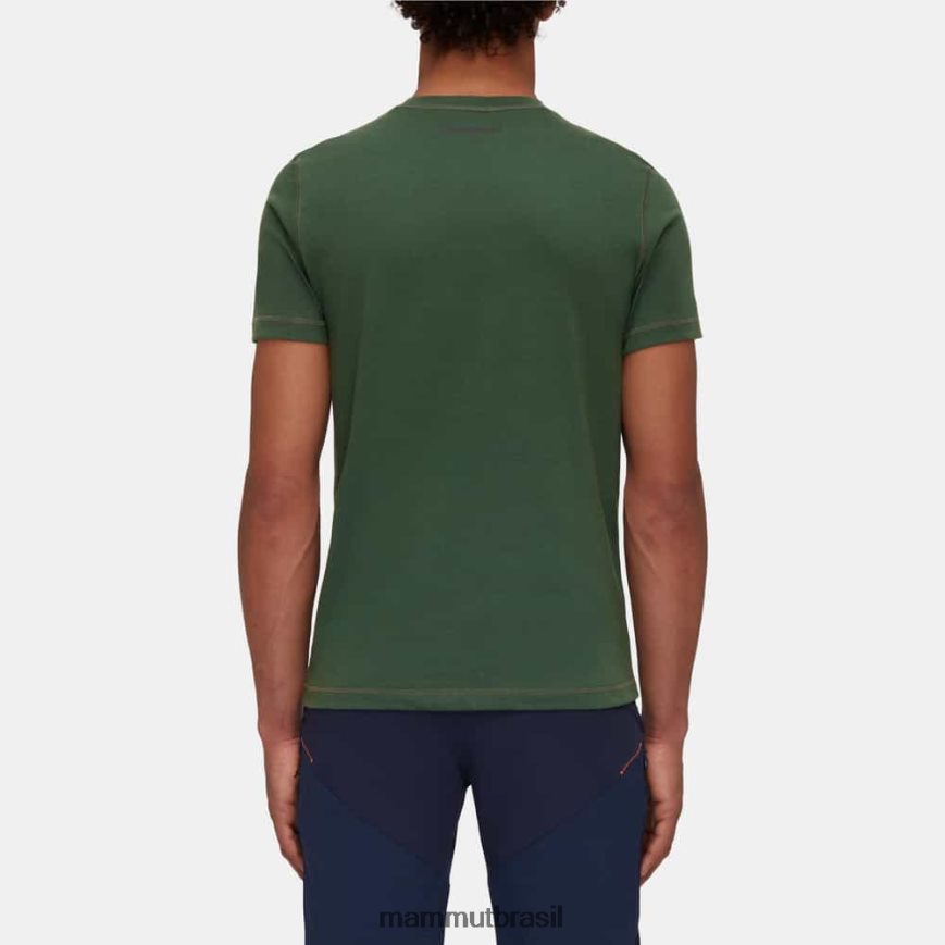 camiseta core clássica homens TZF08F897 Mammut roupas bosques