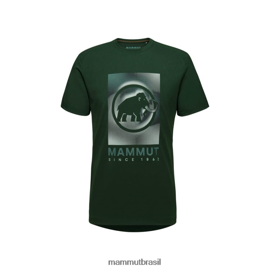 camiseta trovat homens TZF08F878 Mammut roupas bosques
