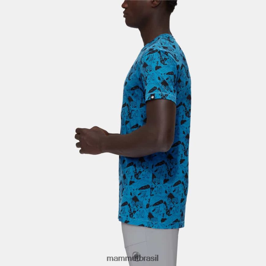 cena de escalada de camiseta massone homens TZF08F1108 Mammut roupas gelo profundo