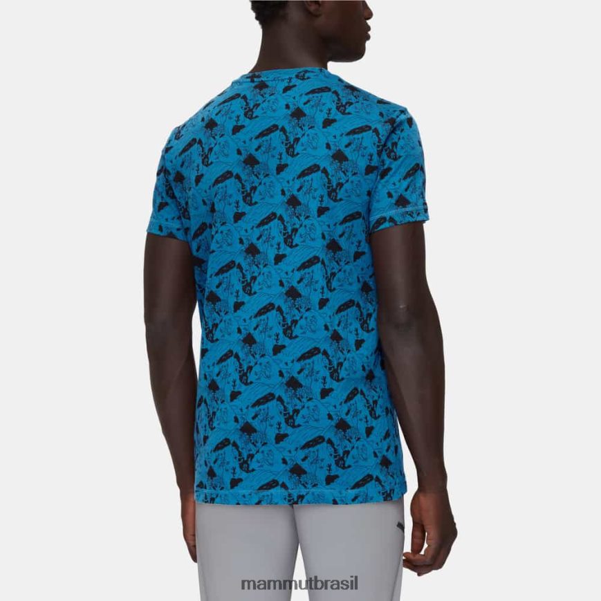 cena de escalada de camiseta massone homens TZF08F1108 Mammut roupas gelo profundo
