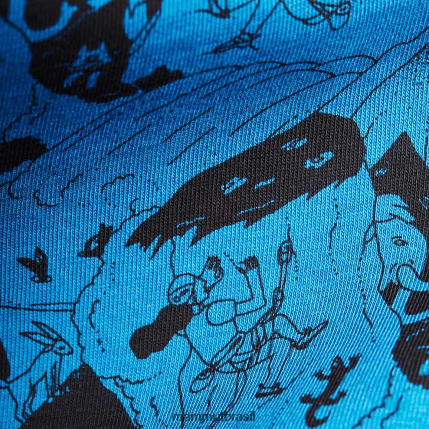 cena de escalada de camiseta massone homens TZF08F1108 Mammut roupas gelo profundo