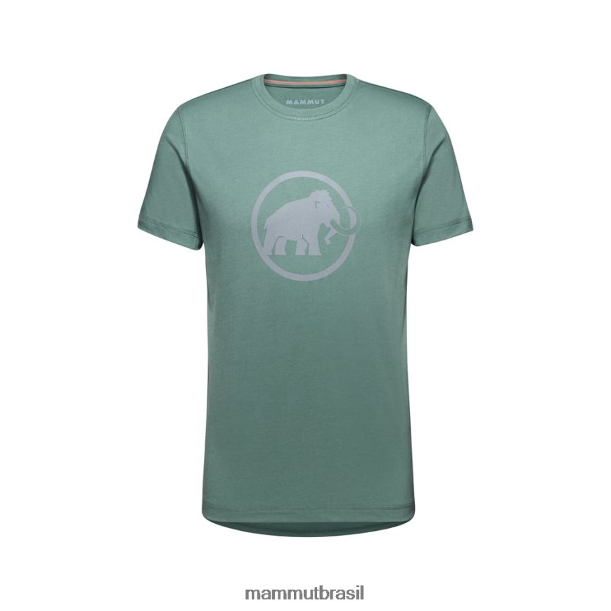 core camiseta refletiva homens TZF08F922 Mammut roupas jade escuro
