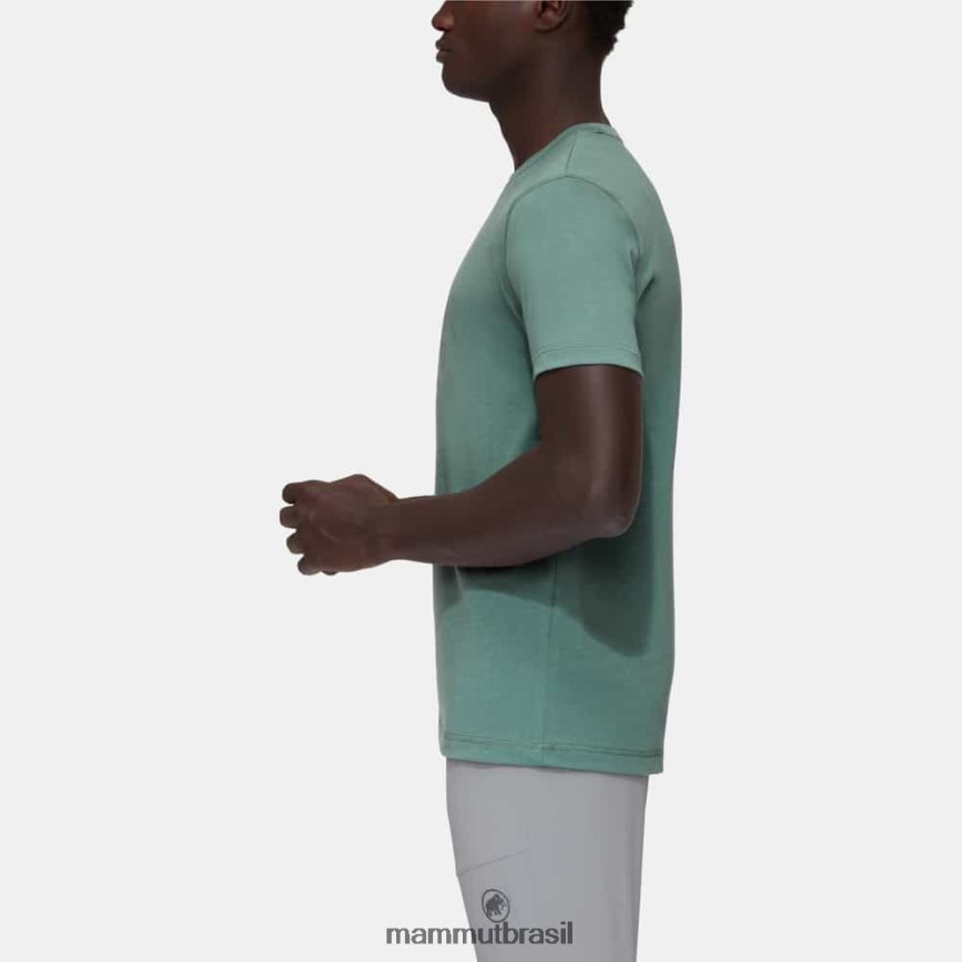 core camiseta refletiva homens TZF08F922 Mammut roupas jade escuro