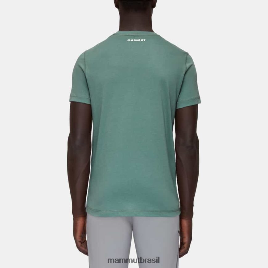 core camiseta refletiva homens TZF08F922 Mammut roupas jade escuro