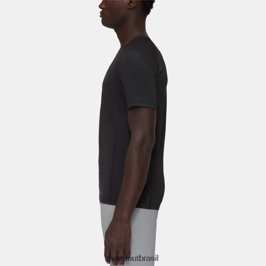 logotipo da camiseta selun fl homens TZF08F888 Mammut roupas preto