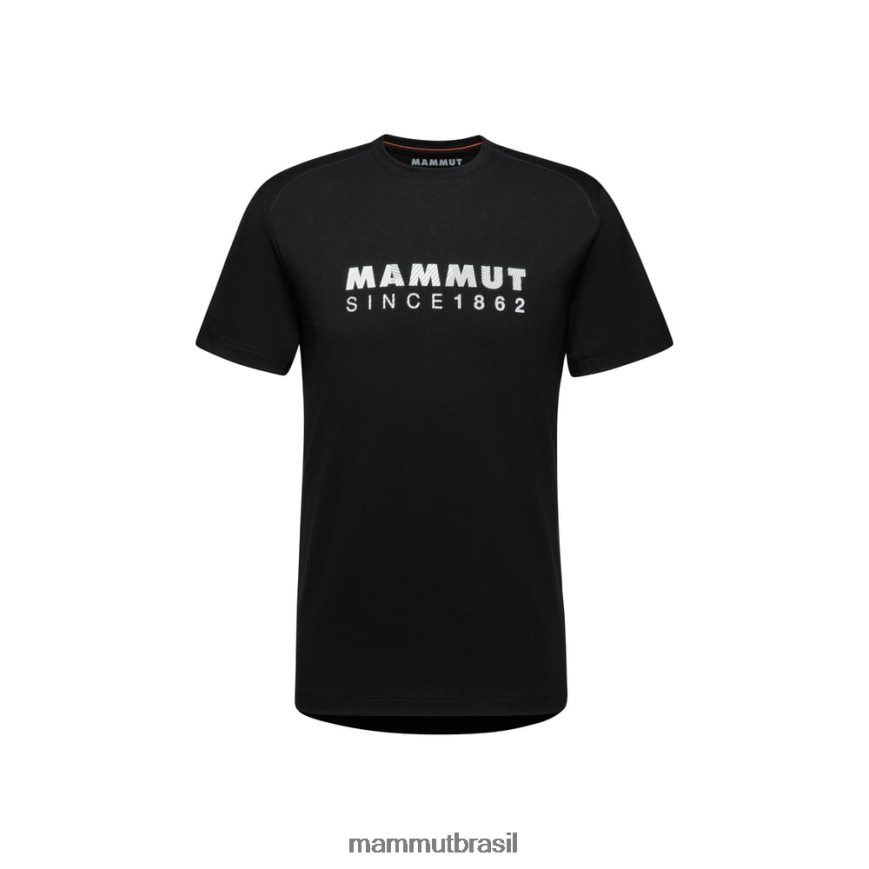 logotipo da camiseta trovat homens TZF08F148 Mammut roupas preto