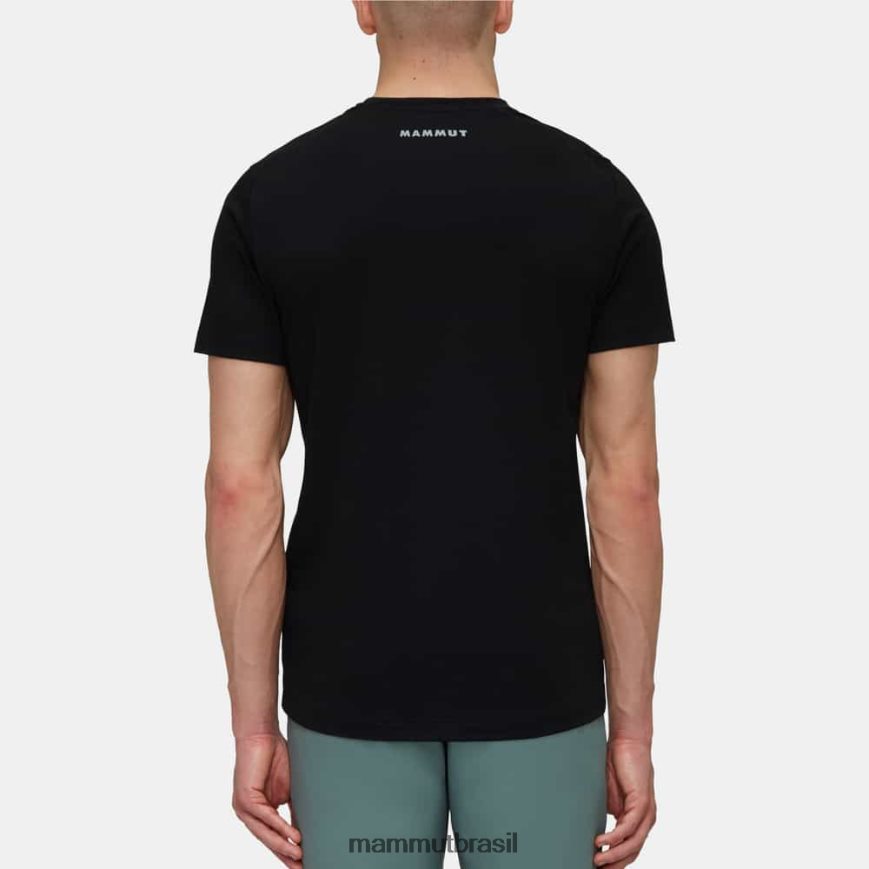 logotipo da camiseta trovat homens TZF08F148 Mammut roupas preto