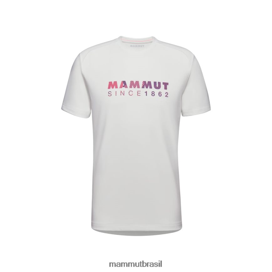 logotipo da camiseta trovat homens TZF08F881 Mammut roupas off white