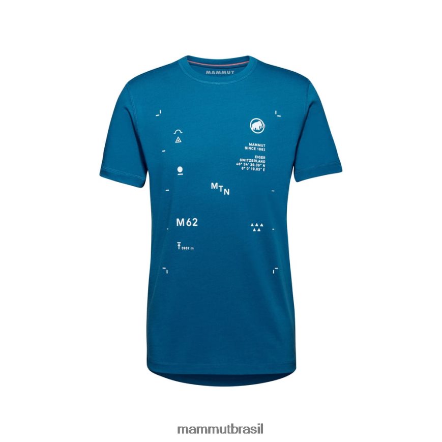 pico de camiseta core homens TZF08F1097 Mammut roupas gelo profundo