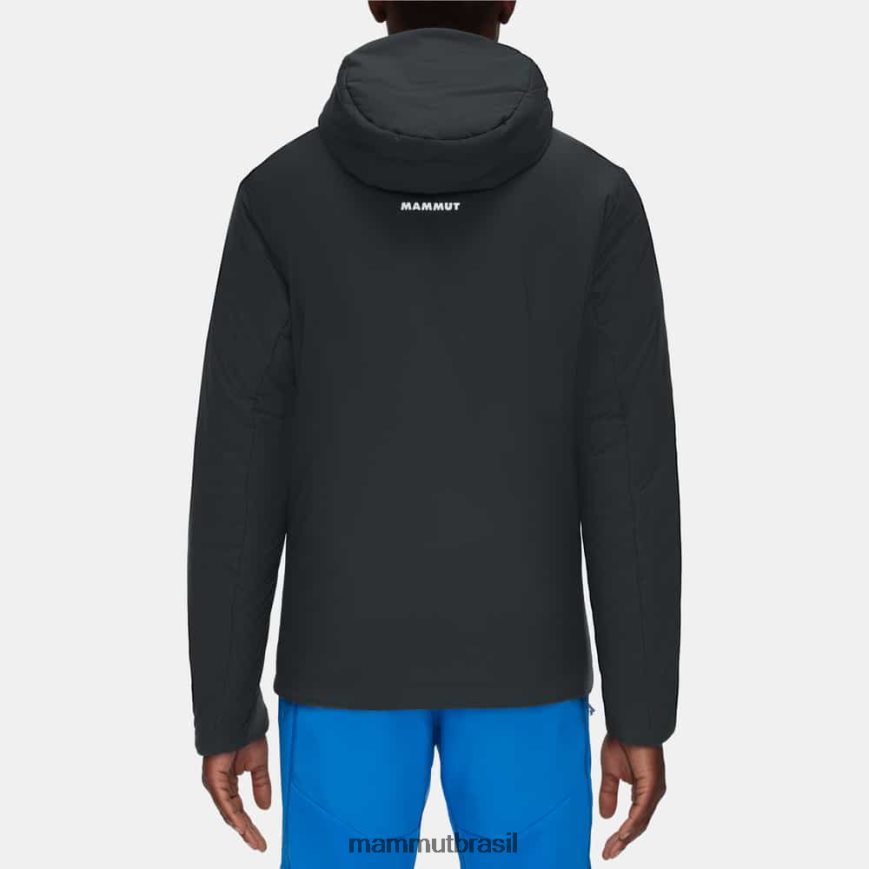 Rime em jaqueta com capuz flexível homens TZF08F754 Mammut roupas fantasma negro