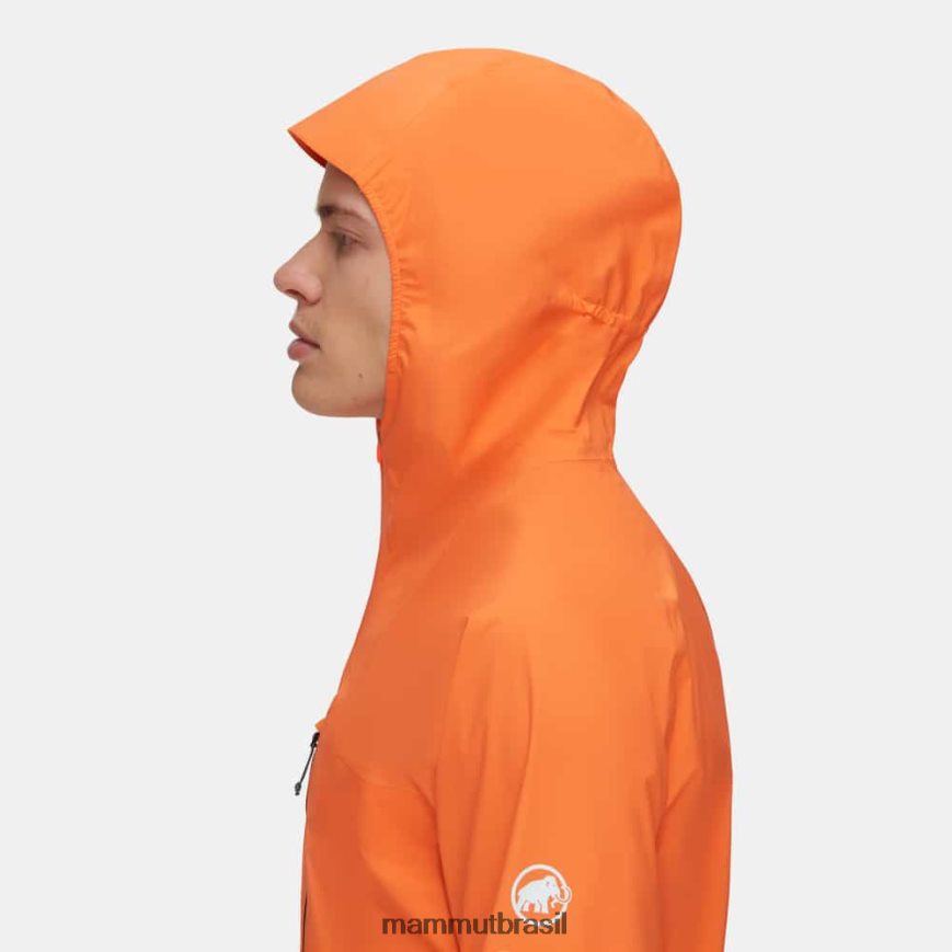 aenergy tr hs jaqueta com capuz homens TZF08F12 Mammut roupas tangerina escura