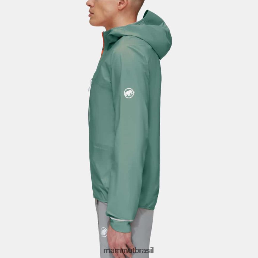 aenergy tr hs jaqueta com capuz homens TZF08F660 Mammut roupas jade escuro